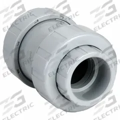 HAYWARD Check Valve: Ball, Inline Valve Body, CPVC, 3 in Pipe Size, Flange x Flange, For Water Media (MPN TC2300SE). Key specifications — Ball Material: CPVC; Brand: HAYWARD.
