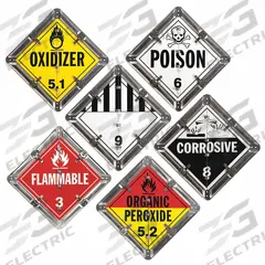 DOT Container Placard: Aluminum (MPN 13070)