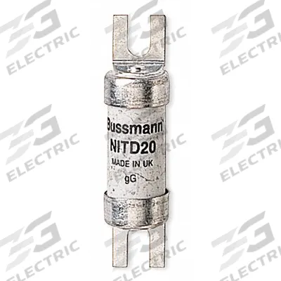 BUSSMANN Fuse: Fast Acting, 20 A - British Standard BS88 Fuses