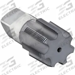 OSG Pipe and Conduit Thread Tap: 1 1/2"-11.5 NPT/ANPT, 7 Flute, TiCN Coated High Speed Steel (MPN 1310908)