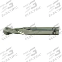 OSG Ball End Mill: Carbide, 4 Flute, 7/16" Mill Dia, 1" LOC, 2-3/4" OAL (MPN 20100600)