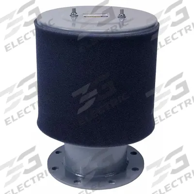 SOLBERG Intake Exposed Filter: 12 in Flange Inlet Size, 4,700 cfm, 31 in Overall Ht - Air Compressor Intake Filters & Silencers
