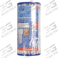 GE Water Filter Cartridge: 30 micron, 4 gpm, Polyester, 9 3/4 in Overall Ht (MPN FXHSC). Key specifications — Brand: GE; Filter Media: Polyester.