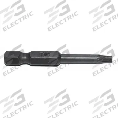 ZEPHYR Power Bit: Power Bit, T10 Bit Size, Imperial, Torx Head, T10 Bit Industry Size - Power Torx Bits