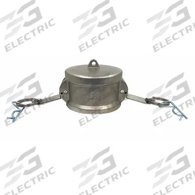 APPROVED VENDOR Dust Cap: 2 1/2 in Coupling Size, 150 psi Max. Working Pressure @ 70 F - Type DC Stainless Steel Cam & Groove Dust Caps