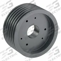 APPROVED VENDOR V-Belt Pulley: B94, 6 Groove, 9.75 in OD, Bushed Bore, SF, Quick Detachable (MPN 6B94SF). Key specifications — attr1318293: B94; attr1318301: 9 in (4L, A); attr1318291: 5L, B, or BX.