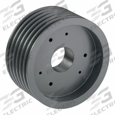 APPROVED VENDOR V-Belt Pulley: B94, 6 Groove, 9.75 in OD, Bushed Bore, SF - Bushed-Bore Cast-Iron V-Belt Pulleys