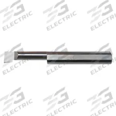 MICRO 100 Boring Bar: Boring, 1/4 in Shank Dia., Bright (Uncoated), 0.0750 in Center to Cutting Tip (MPN BBL-2001200)