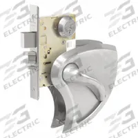 CORBIN RUSSWIN Door Lockset: Classroom Security Lever Locksets, Stainless Steel, ADA Compliant, LFIC (MPN ML2002 x BHSS x 630C RHR). Key specifications — attr1024149: Ligature-Resistant; attr1011488: CORBIN RUSSWIN; attr1011524: No Message; attr1011506: Behavioral Health; attr1011485: Yes; attr1059461: Satin Stainless Steel : High Speed Steel.