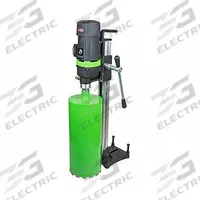 CS UNITEC Core Drill Rig: 110V AC, 8 in Capacity (Concrete), Single, 675 RPM Max. Spindle Speed (MPN DBE 201). Key specifications — attr1256763: CS UNITEC; attr1256718: (2) Wrenches; attr1256764: 115V AC.