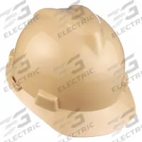 MSA Hard Hat: Beige, No Graphics, Ratchet (4-Point), Pinlock, Polyethylene, Side-Slots, MSA, Solid (MPN 495856). Key specifications — Brand: MSA; Series: V-Gard; Head Protection Graphics: No Graphics; Head Protection Suspension Type: Ratchet (4-Point); Head Protection Material: Polyethylene; Accessory Mounting Options: Side-Slots; Head Protection Brand: MSA; Suspension Adjustment Type: Pinlock.