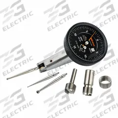 MITUTOYO Dial Test Indicator: 0 in to 0.06 in, Horizontal, Inch, +/-0.0005 in (MPN 513-446-16A). Key specifications — attr1200917: Dial Test Indicator; attr1184127: 513-446-16A; attr1184167: MITUTOYO; attr1184108: +/-0.0005 in; attr1184144: Certificate of Inspection.
