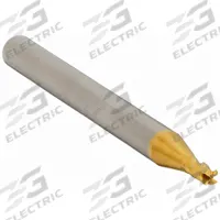 APPROVED VENDOR Square End Mill: Carbide, TiN Coated, 4 Flute, 5/64" Mill Dia, 5/32" LOC, 1-1/2" OAL (MPN 203-001031)