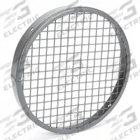 Inlet Guard: For Use With 4C131/4C330, Inlet, Steel, Baked Enamel, 1/2 in Wire Spacing, 2RXP5. Key specifications — Manufacturer Part Number: 2RXP5; Compatible with Grainger Part Number: 4C131; Finish: Baked Enamel; Brand: DAYTON; Guard Type: Inlet; Includes Mounting Hardware: Yes; Standards: OSHA Compliant; Material: Steel.