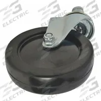 APPROVED VENDOR Caster: Shelving Units/Utility Carts, Rubber, Swivel, 5 in Caster Wheel Dia, Caster (MPN MHSR5SQG). Key specifications — attr15992: Utility Carts; attr15994: Rubber; attr15995: Swivel; attr38622: APPROVED VENDOR.