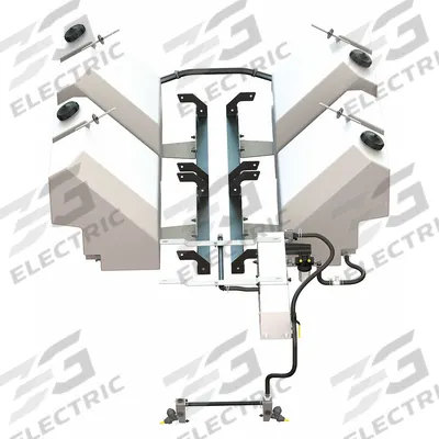 SNOWEX Pre-Wet Spray System: Pre-Wet Spray System, Poly, White, 60JC47 - Blade Edges & Kits