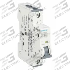 SIEMENS IEC Supplementary Protector: 3 A Amps, 5kA at 230/400V AC, Screw Clamp, 5SY6, 230/400V AC, C (MPN 5SY61037). Key specifications — Brand: SIEMENS; Terminal Connection: Screw Clamp; DC Voltage Rating: Not Rated; Max. AIR Rating: 5kA at 230/400V AC; Series: 5SY6; AC Voltage Rating: 230/400V AC; Curve Type: C.
