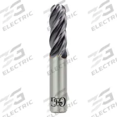 OSG Ball End Mill: Carbide, TiAlN Coated, 4 Flute, 3/4" Mill Dia, 1-1/2" LOC, 4" OAL (MPN VG441-7500-BN)