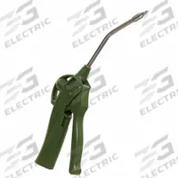 EXAIR Air Gun: Ergonomic Grip, Polyoxymethylene, 1/4 in Female NPT, Angled, 58 dBA Sound Level (MPN 1808SS). Key specifications — attr1328526: Polyoxymethylene; attr1328500: Model 1108SS Air Nozzle; attr1328508: EXAIR; attr1328515: No; attr1328533: Yes.