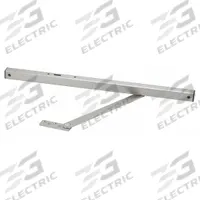 Overhead Door Holder: Overhead - Mounted, 1 in Wd, 3 1/4 in Overall Ht, Stainless Steel (MPN 904S-US32D). Key specifications — Brand: GLYNN-JOHNSON; Color: Gray.