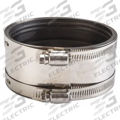 APPROVED VENDOR Flexible Pipe Straight: Neoprene, For 8 in Pipe - Shielded Flexible Transition Couplings
