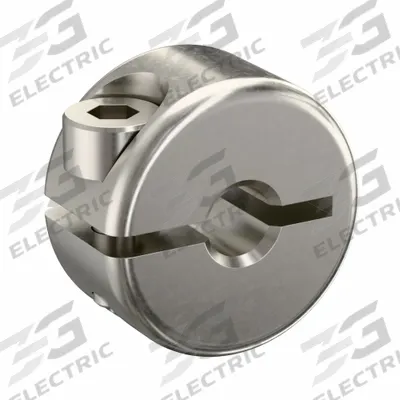 RULAND MANUFACTURING Shaft Collar: 1-Piece, Metric, Round, Clamp-On, 4 mm Bore Dia - Stainless Steel Shaft Collars