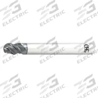 OSG Ball End Mill: Carbide, EXO Coated, 3 Flute, 12 mm Mill Dia, 18 mm LOC, 140 mm OAL (MPN 3090322)