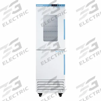 ACCUCOLD Lab Refrigerator-Freezer: 6.74 cu ft Refrigerator Capacity, 4 cu ft Freezer Capacity - Pharmacy Refrigerator-Freezers