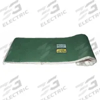 UNITHERM Insulated Throw Blanket: For 0 in to 4 in Circumference, Ceramic Fiber, 12 in Cover Wd (MPN TB1212). Key specifications — Color: Green; Cover Type: Throw Blanket; Fastening System: Buckled Strap; For Valve Type: Universal; Jacket Material: Teflon Coated Fiberglass Cloth; Brand: UNITHERM; For Fitting Type: Straight Pipe Sections.