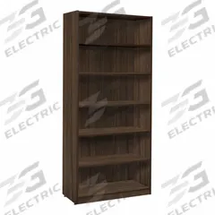 REGENCY Bookcase: Neo Walnut, Laminate/Wood, 71 in Overall Ht, 32 in Overall Wd, 14 in Overall Dp (MPN LBC7132NW). Key specifications — Material: Wood; Brand: REGENCY; Color: Neo Walnut.