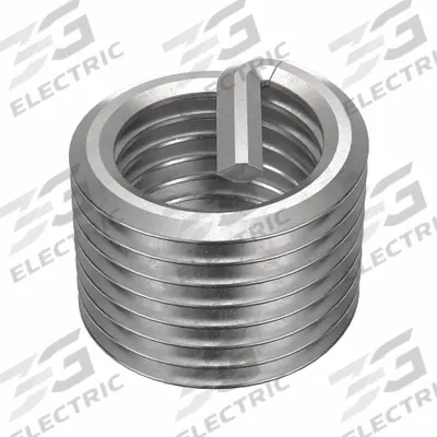 APPROVED VENDOR Helical Insert: Tanged Tang Style, Free-Running, 7/16"-20 Thread Size, Plain - Free-Running Tanged Helical Inserts