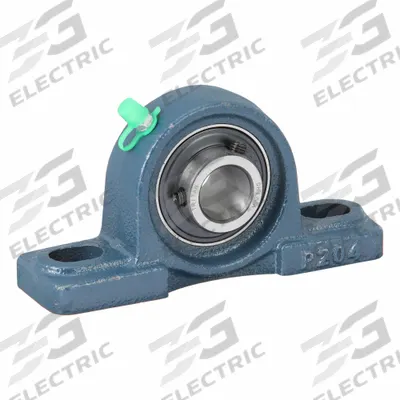 TRITAN Pillow Block Bearing: 3/4 in Bore, Cast Iron, Set Screws, 1 19/64 in Shaft Ht - General Purpose Pillow Block Ball Bearings