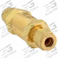 PARKER Instrumentation Check Valve: For Fluids/Gas Media, Poppet, Inline Valve Body, Brass, Buna-N (MPN 6A-C6L-10-BN-B). Key specifications — Brand: PARKER.