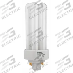 LEDVANCE/ SYLVANIA Compact Fluorescent Bulb: 4-Pin (GX24q-3), T4, Fluorescent, 4100K, 26 W Watt (MPN CF26DT/E/IN/841/ECO). Key specifications — Brand: LEDVANCE/ SYLVANIA; Bulb Designation: CF26DT/E/IN/841/ECO; Dimmable: Yes; Color Temperature: 4100K.