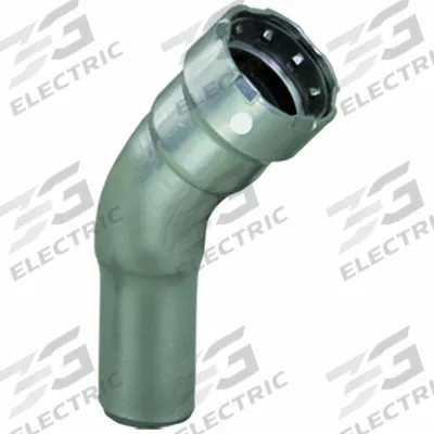 VIEGA MEGAPRESS Crimp Elbow Fitting: 1 1/2 in Pipe x 1 1/2 in Pipe Size, Press-fit x FTG - Steel Press Pipe Fittings