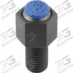 KIPP Threaded Gripper w/Polyurethane Pad: M20, 60 mm Thread Lg, 21 mm Pad Dia, 30 mm OD, Textured (MPN K0289.620X060). Key specifications — Brand: KIPP; Hardness: Shore 60.