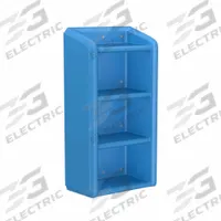CORTECH Shelving Unit: Slate Blue, 49 in Overall Ht, 25 in Overall Wd, 14 in Overall Dp, 4 Shelves (MPN 7111SB). Key specifications — attr1045150: CORTECH; attr1075034: Endurance.