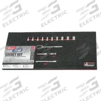 ABILITY ONE Socket Wrench Set: 1/4 in Drive, 14 Piece, 12-Point, SAE, 3/16 in to 9/16 in (MPN 5120-01-631-1432). Key specifications — attr1224269: 1/4 in; attr1204638: Drive Tools Included; attr1204650: 3/16 in to 9/16 in; attr1204673: Socket Bits Not Included; attr1204681: Wrenches Not Included; attr1204688: ABILITY ONE; attr1206170: Drive Tools.