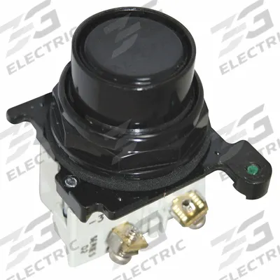 EATON Flush Push Button Operator: Non-Illuminated, Flush Profile, Metallic, 30 mm - Flush-Mount Push Buttons