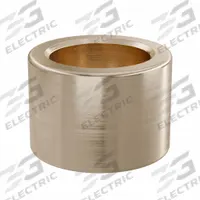 Sleeve Bearing: Bronze, SAE 841, 14 mm Bore, 20 mm OD, 14 mm Lg, 49,938 lb/sq in-fpm Max PV, 10 PK (MPN AAM1420-14B). Key specifications — System of Measurement: Metric; Material Grade: SAE 841; Brand: OILITE.