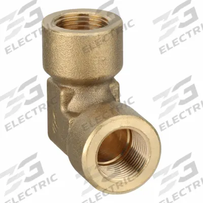 LEGRIS Metal Pipe Elbow: 90° Elbow, 3/8 in x 3/8 in - Threaded High-Pressure Pipe Fittings