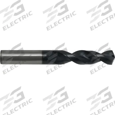 CLEVELAND Screw Machine Drill Bit: 23/64", 135° Split Point, TiAlN-Coated Cobalt - Cobalt Screw-Machine Length Drill Bits for Deep Hole-Drilling