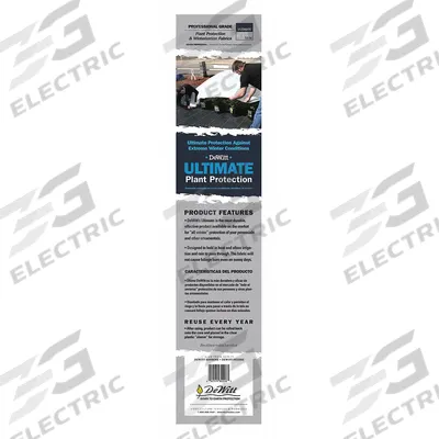 APPROVED VENDOR Plant Protection Fabric: 6 ft Overall Wd, 250 ft Overall Lg