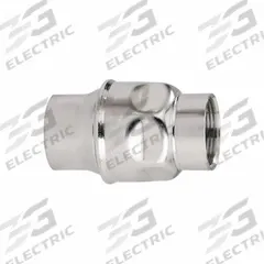 BONOMI Check Valve: Swing, Inline Valve Body, 1/2 in Pipe Size, FNPT x FNPT, 316 Stainless Steel (MPN S250-1/2"). Key specifications — Brand: BONOMI.