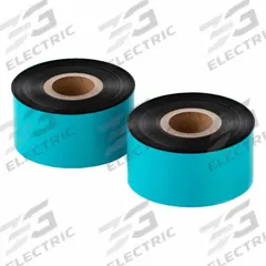 THERMAL TRANSFER RIBBON: Zebra, 1.57 in Ribbon Wd, 1,476 ft Ribbon Lg, 1 in Core Dia., Black, Wax (MPN RZ1571476W-Tr). Key specifications — Color: Black.