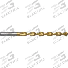 CHICAGO-LATROBE Taper Length Drill Bit: 1/2", 135° Split Point, TiN-Coated HSS, Parabolic Flute (MPN 55264). Key specifications — attr1233898: 0.5000.