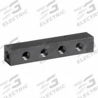 ENERPAC Manifold: 10,000 psi Max Pressure, Steel, 1.25 in Overall Ht, 7 in Overall Lg (MPN A64). Key specifications — Body Material: Steel; Brand: ENERPAC; Port Connection Type: NPT; Port Connection Size: 3/8"-18.