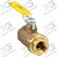 APOLLO Manual Two-Way Ball Valve: 3/4 in, Bronze, Straight, FNPT x FNPT, 600 psi Max. Pressure (CWP) (MPN 7030401). Key specifications — Brand: APOLLO; Handle: Lever.