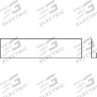 ROCKWOOD Door Edge Guard: 3 Sides, 7 in Lg, 31 1/2 in Wd, Stainless Steel (MPN RS-05-0382 .32D 31-1/2"). Key specifications — Brand: ROCKWOOD.