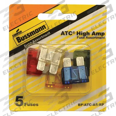 BUSSMANN Fuse Kit: Includes Series ATC, Automotive Fuses - Automotive & Fleet Fuse Kits